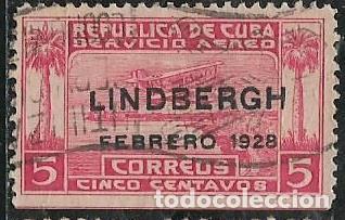 Sellos: CUBA A&Eacute;REO YVERT 2 - Foto 1