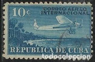 Sellos: CUBA A&Eacute;REO YVERT 5 - Foto 1
