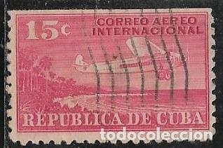 Sellos: CUBA A&Eacute;REO YVERT 6 - Foto 1