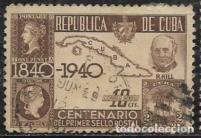 Sellos: CUBA A&Eacute;REO YVERT 32 - Foto 1