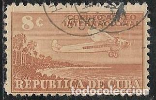 Sellos: CUBA A&Eacute;REO YVERT 38 - Foto 1