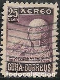 Sellos: CUBA A&Eacute;REO YVERT 49 - Foto 1