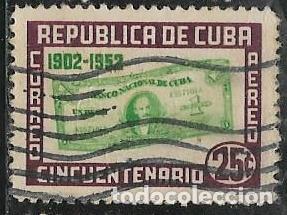 Sellos: CUBA A&Eacute;REO YVERT 59 - Foto 1