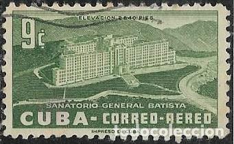 Sellos: CUBA A&Eacute;REO YVERT 105 - Foto 1