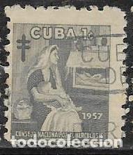 Sellos: CUBA BENEFICENCIA YVERT 35 - Foto 1