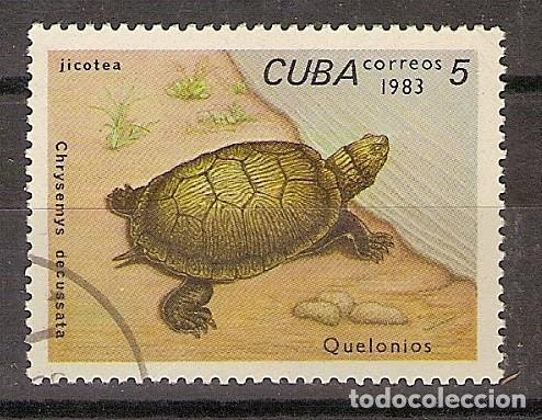 Sellos: CUBA 1983 - YVERT 2464 USADO - Foto 1