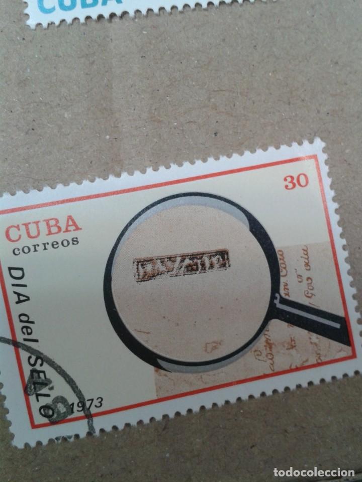 Sellos: CUBA 1973. DIA DEL SELLO - Foto 1