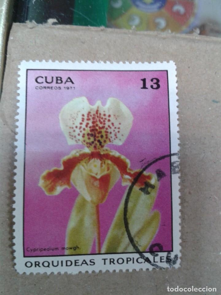 Sellos: CUBA 1971. ORQUIDEAS TROPICALES - Foto 1