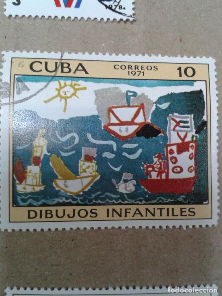 Sellos: CUBA 1971. DIBUJOS INFANTILES - Foto 1