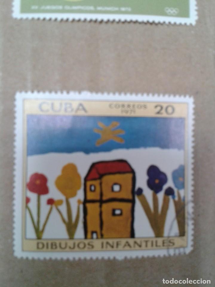 Sellos: CUBA 1971. DIBUJOS INFANTILES - Foto 1