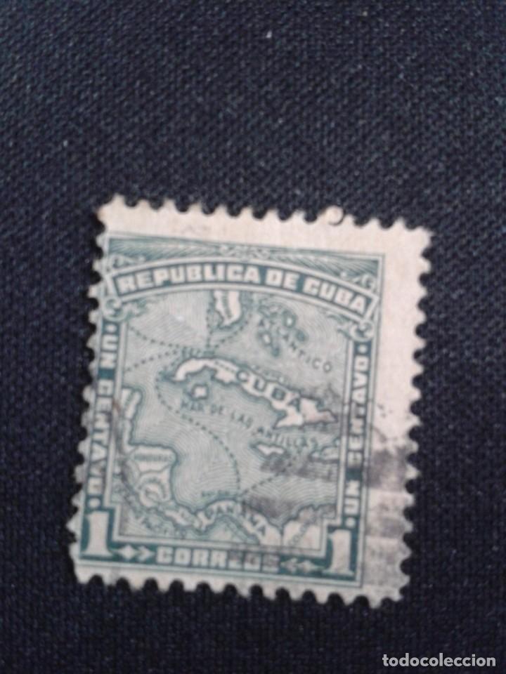Sellos: SELLO CUBA. MAPA 1 CENTAVO - Foto 1