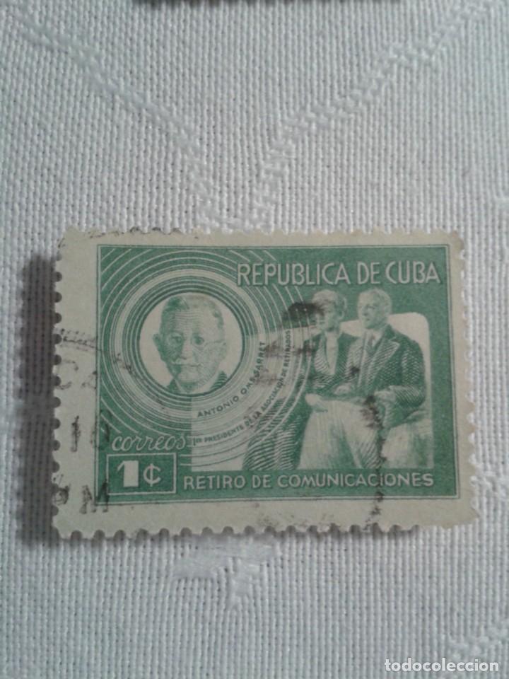 Sellos: SELLO CUBA. 1947. RETIRO DE COMUNICACIONES - Foto 1