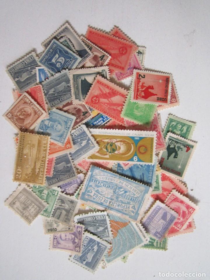 Sellos: LOTE DE 67 SELLOS SIN CIRCULAR CUBA - Foto 1