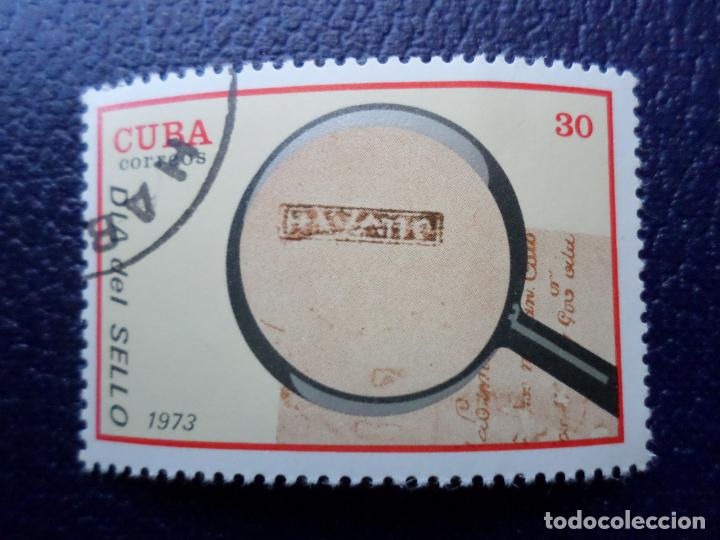 Sellos: .cuba, 1973, dia del sello, Yvert 1673 - Foto 1