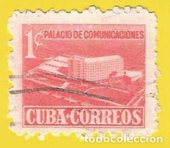 Sellos: CUBA. 1958. PALACIOS DE COMUNICACIONES - Foto 1