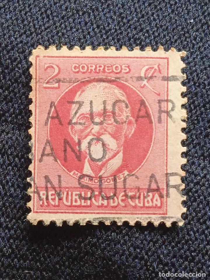 Sellos: CUBA 2 CENTS M&Aacute;XIMO GOMES A&Ntilde;O 1926. - Foto 1