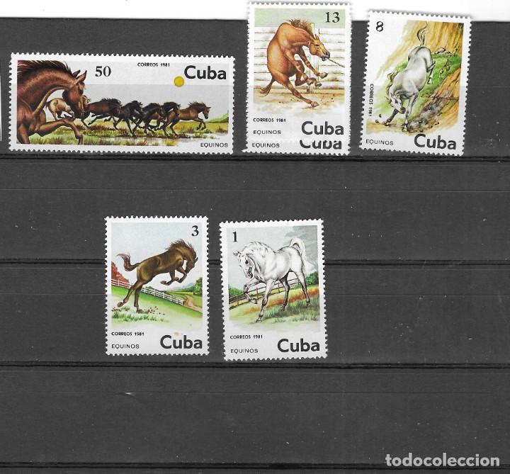 Sellos: CUBA N&ordm; 2289 AL 2293(**) - Foto 1