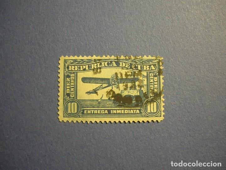 Sellos: CUBA - AVIACI&Oacute;N - AEREOPLANO. - Foto 1