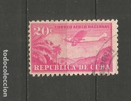 Sellos: CUBA CORREO AEREO YVERT NUM. 37 USADO - Foto 1