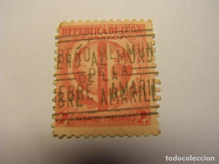 Sellos: Sello antiguo de Cuba. - Foto 1