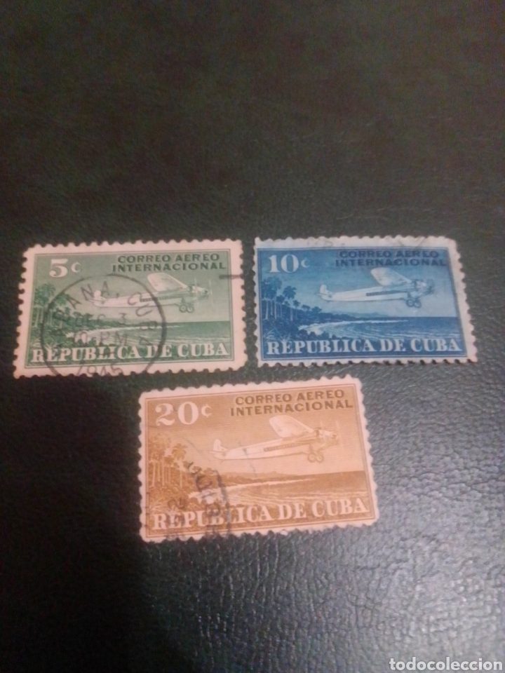 Sellos: Cuba aviones - Foto 1