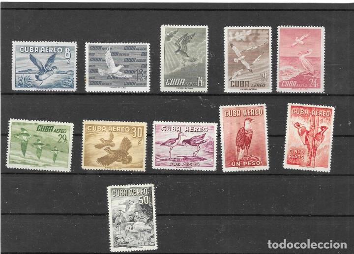 Sellos: CUBA N&ordm; AE 135 AL 145 (*) - Foto 1