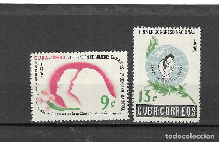 Sellos: CUBA N&ordm; 633 al 634 (**) - Foto 1