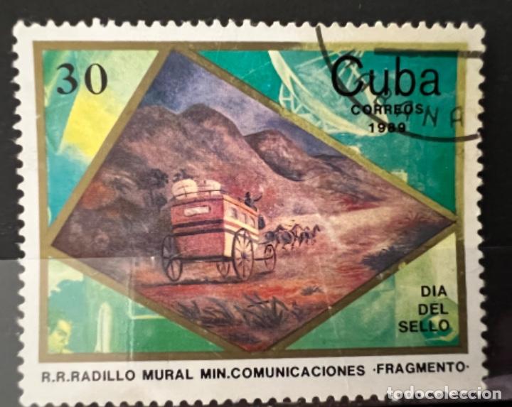 Sellos: Cuba sello 1989 Yvert 2933 - Foto 1