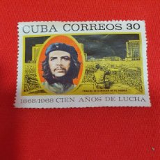 Sellos: SELLO , CIEN AÑOS DE LUCHA 1868- 1968, CUBA CORREOS 30. Lote 361894390