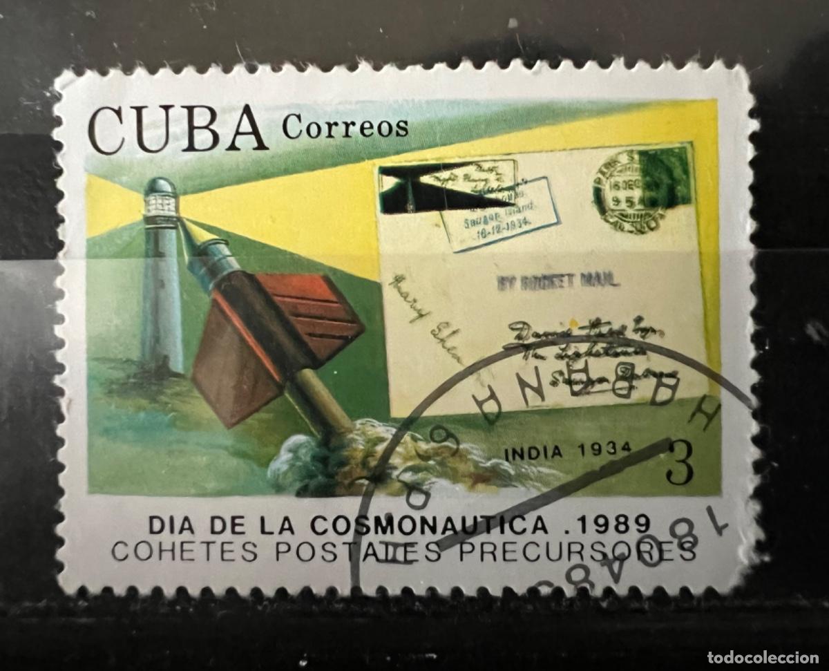 Sellos: Cuba sello 1989 Yvert 2928 - Foto 1
