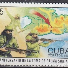 Sellos: CUBA 1998 - YVERT 3776 ** NUEVO SIN FIJASELLOS - 40 ANIV. TOMA DE PALMA SORIANO. Lote 401445029