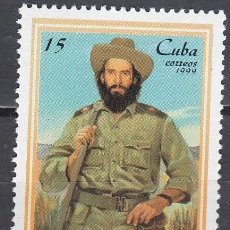 Sellos: CUBA 1999 - YVERT 3823 ** NUEVO SIN FIJASELLOS - 50 ANIV. DESAPARICIÓN CAMILO CIENFUEGOS. Lote 401446754