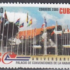 Sellos: CUBA 2009 - YVERT 4808 ** NUEVO SIN FIJASELLOS - ANIV. PALACIO CONVENCIONES DE LA HABANA. Lote 401840144