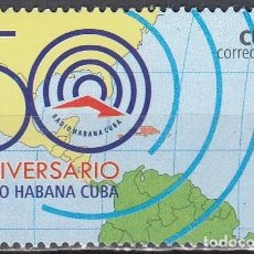 Sellos: CUBA 2011 - YVERT 4958 ** NUEVO SIN FIJASELLOS - 50 ANIV. RADIO HABANA CUBA. Lote 402110894