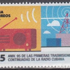 Sellos: CUBA 2017 - YVERT 5621 ** NUEVO SIN FIJASELLOS - ANIV. PRIMERAS TRASMISIONES RADIO CUBANA. Lote 402498399