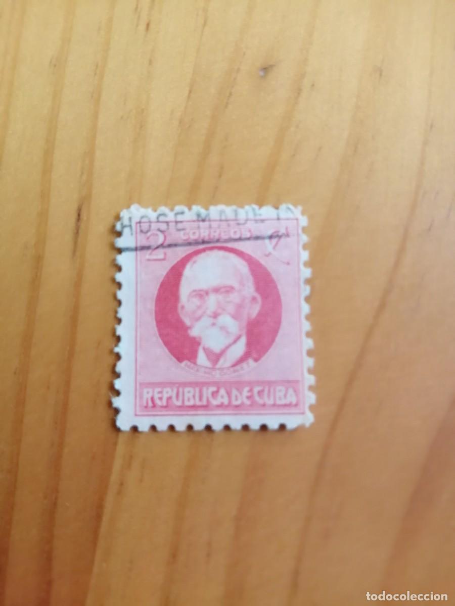 Sellos: CUBA - VALOR FACIAL 2 C - MAXIMO G&Oacute;MEZ - Foto 1