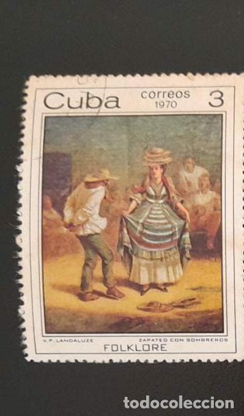 Sellos: SL) 1979 CUBA FOLKORE USED - Foto 1