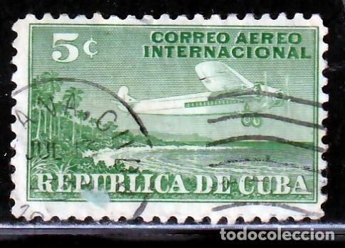 Sellos: CUBA // YVERT 4 AEREO // 1931 .. USADO - Foto 1