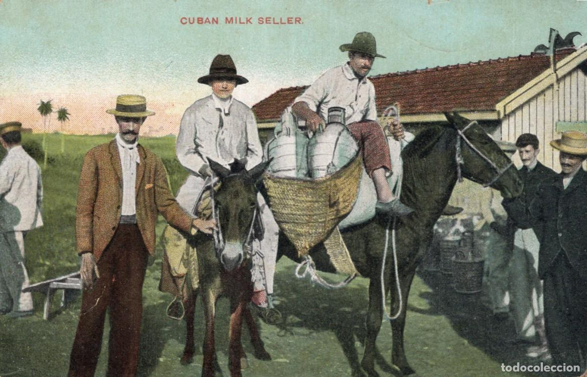 Sellos: CUBA. MILK SELLER - Foto 1