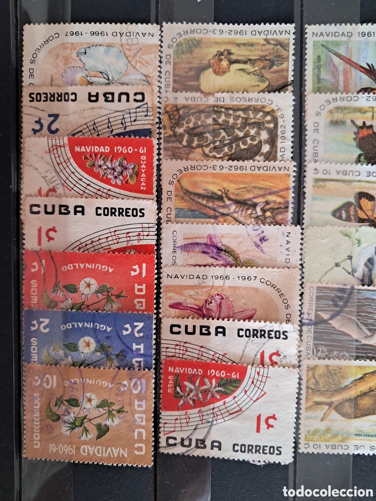 Sellos: CUBA 27 SELLOS DISTINTO NAVIDAD - Foto 1