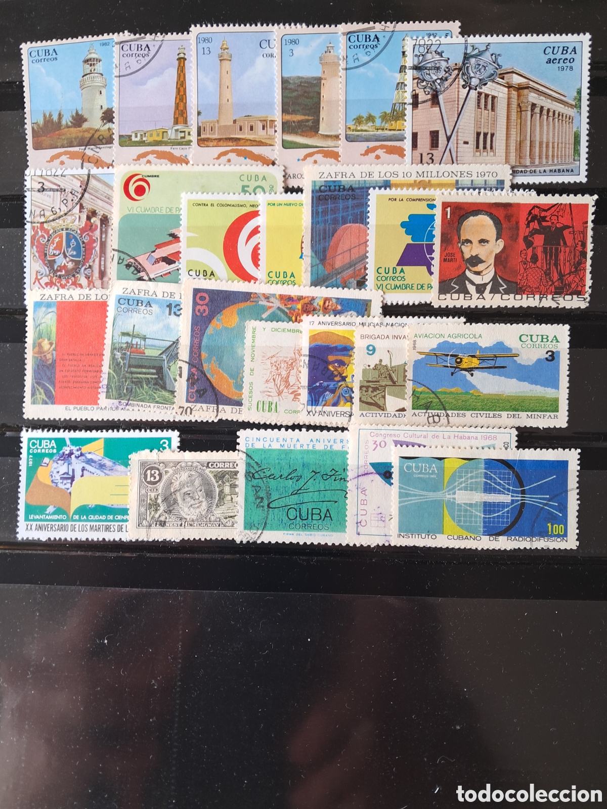 Sellos: CUBA 25 SELLOS DISTINTOS - Foto 1