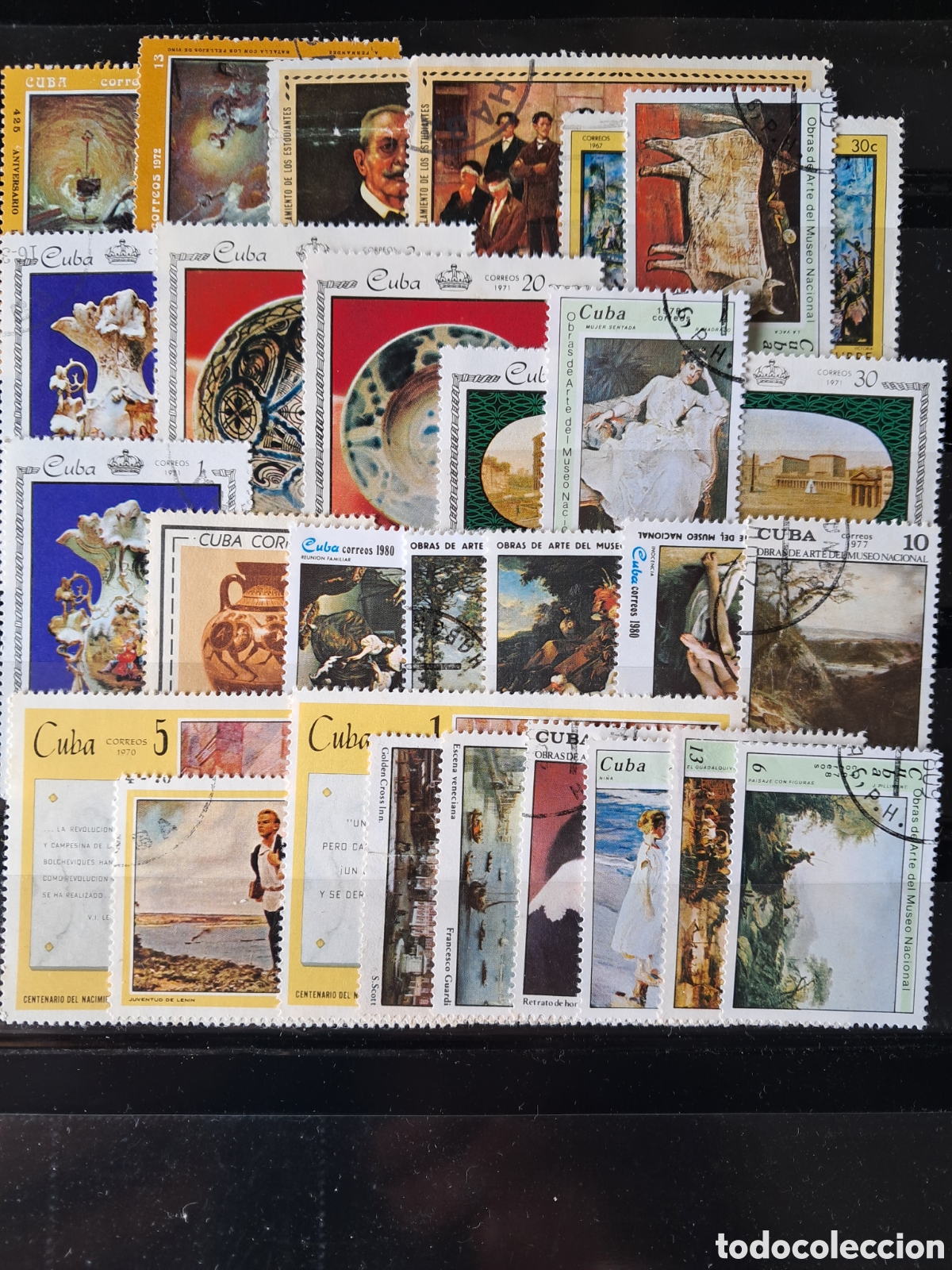 Sellos: 28 SELLOS DISTINTOS DE CUBA - Foto 1