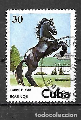 Sellos: 1981: Caballos 30c (CTO) - Foto 1