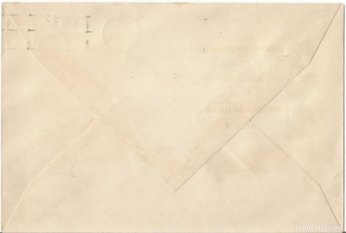 Sellos: Cuba 1949. FDC, SPD Centenario de la Farola del Morro. Block de 4. - Foto 2