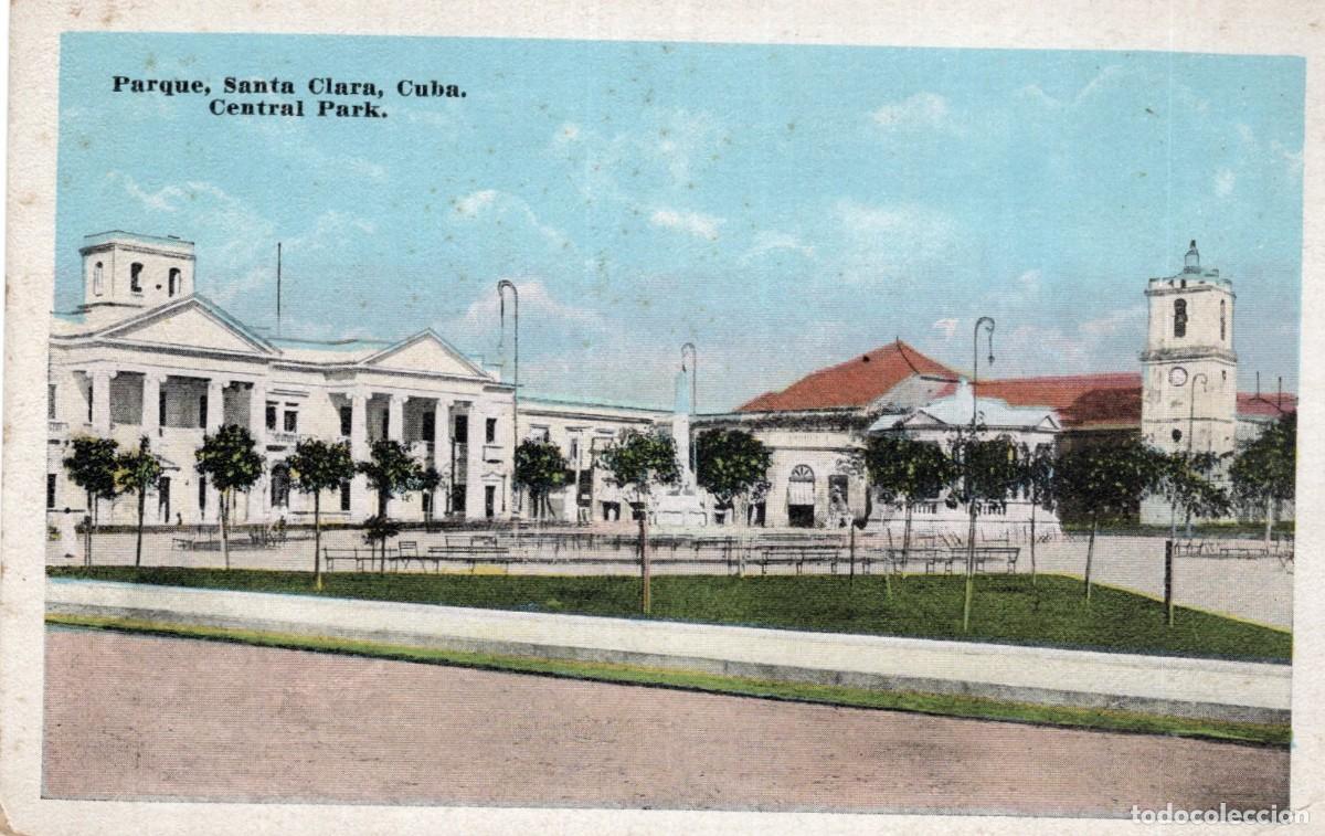 Sellos: CUBA. SANTA CLARA. CENTRAL PARK - Foto 1