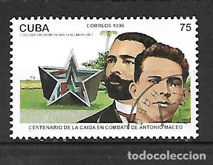 Sellos: 1996: Cent. de la caida en combate del General Antonio Maceo (CTO) - Foto 1