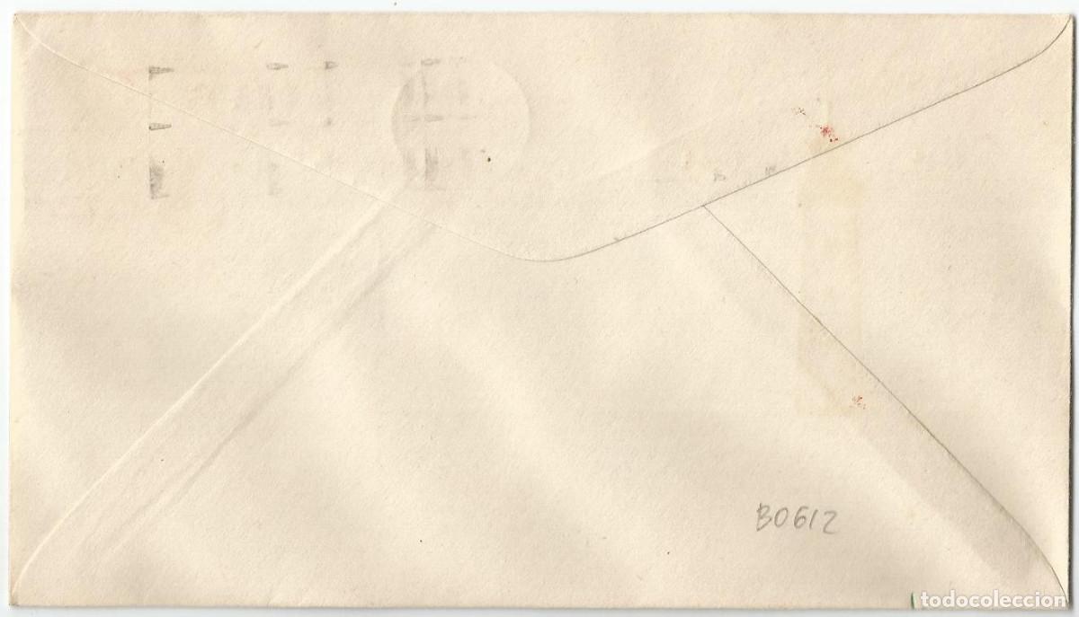 Sellos: Cuba 1949. FDC, SPD Centenario de la Erecci&oacute;n de la Farola del Morro. - Foto 2