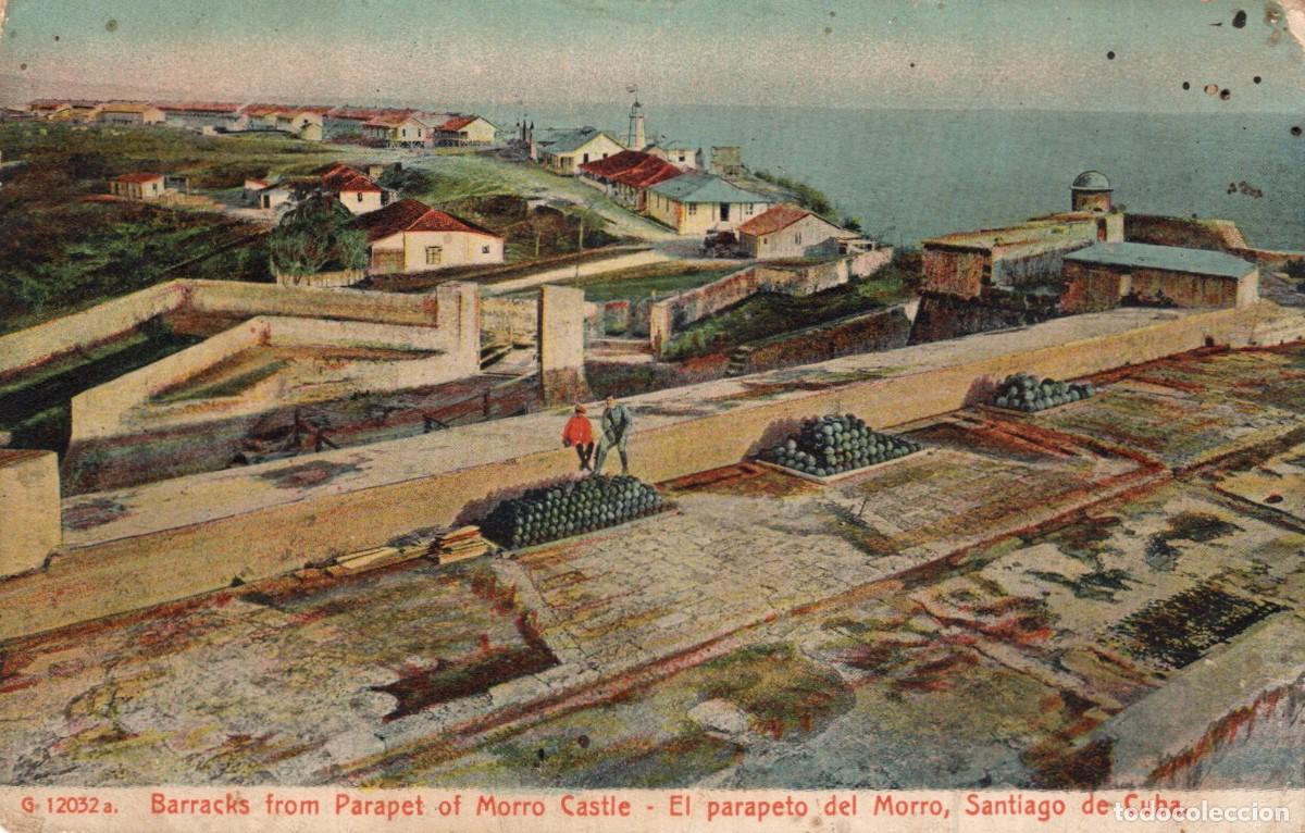 Sellos: SANTIAGO DE CUBA. EL PARAPETO DEL MORRO - Foto 1