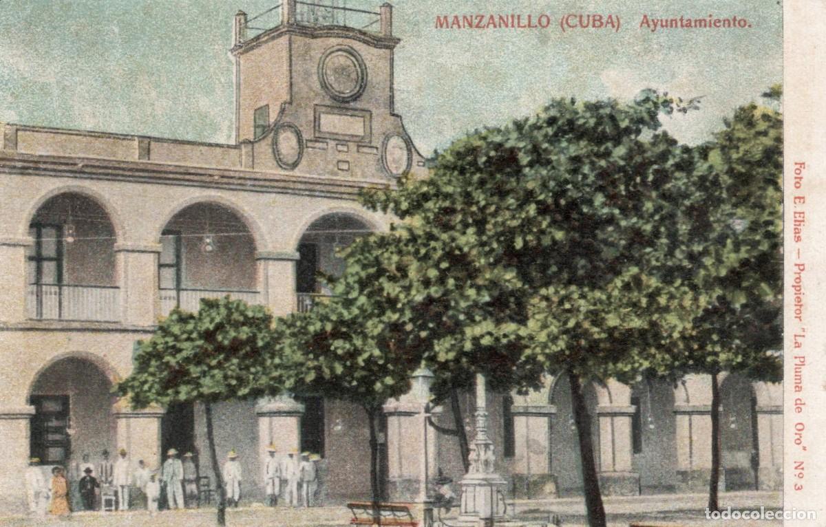 Sellos: CUBA. MANZANILLO. AYUNTAMIENTO - Foto 1