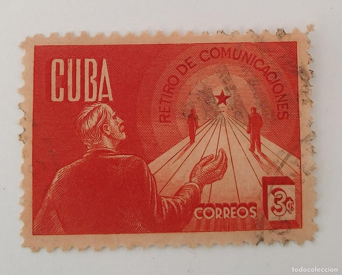 Sellos: Sello de Cuba Retiro de Comunicaciones - Foto 1